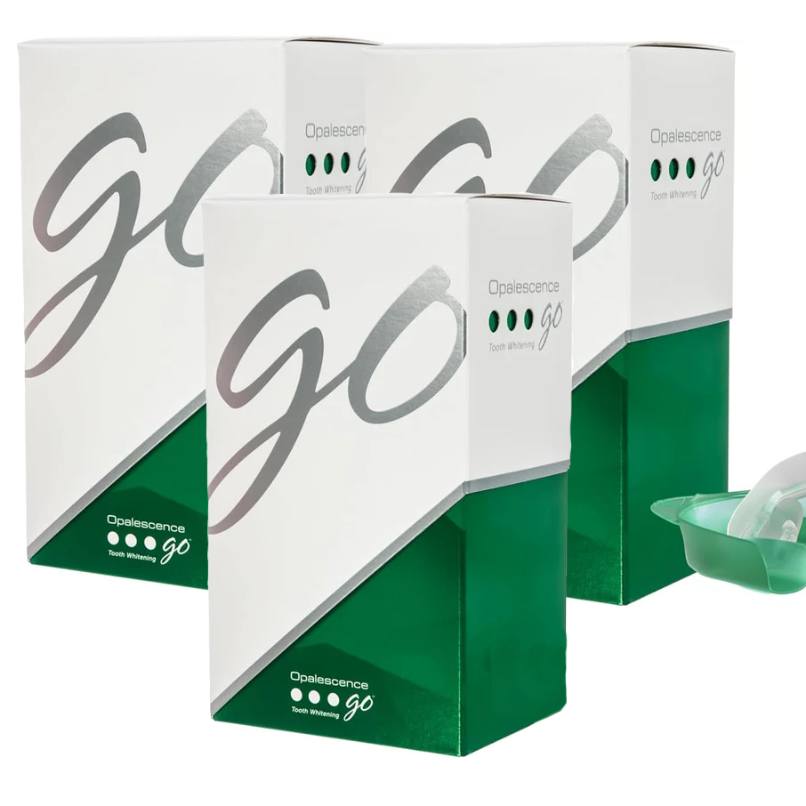 Opalescence Go! 15% Mint 20 Trays Teeth Whitening Trays – Professional Strength, Pre-Filled & Ready to Use
