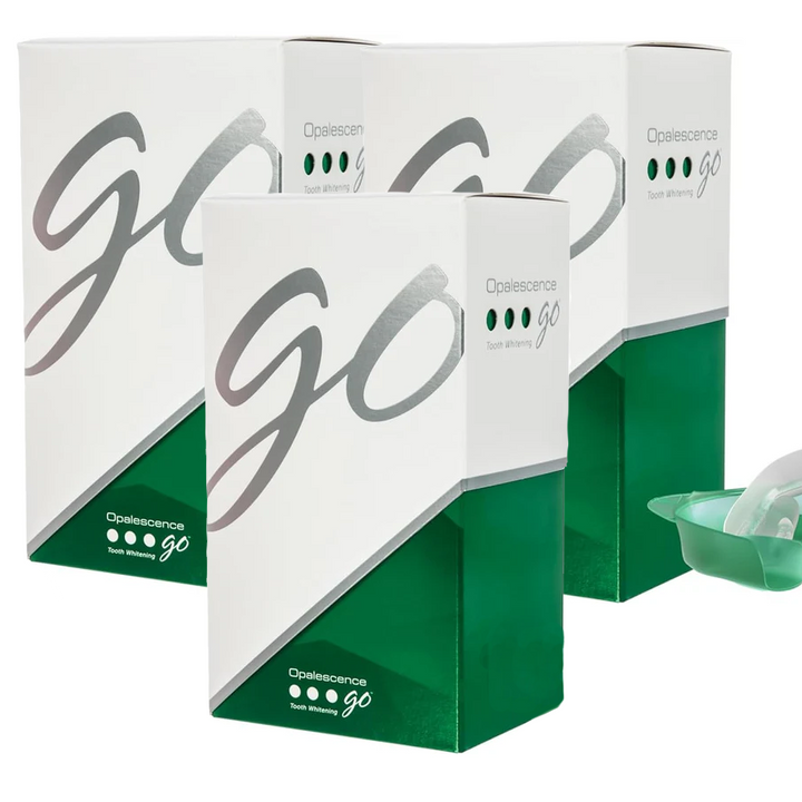 Opalescence Go! 15% Mint 20 Trays Teeth Whitening Trays – Professional Strength, Pre-Filled & Ready to Use