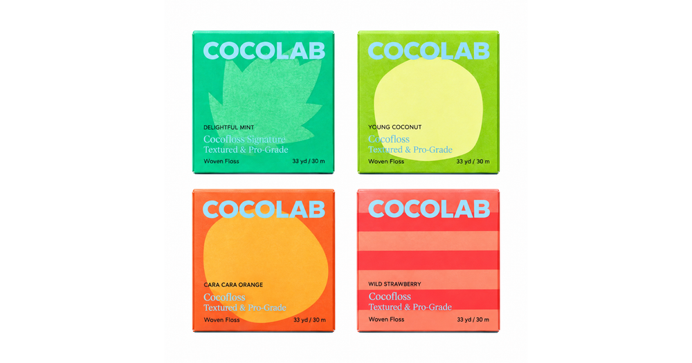 COCOLAB Cocofloss woven dental floss