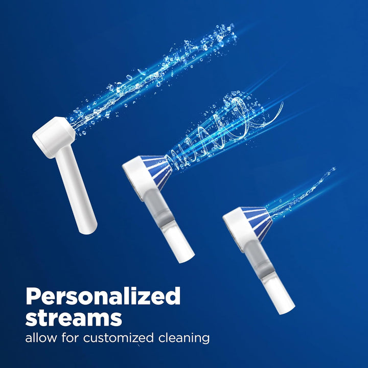 Oral-B Water Flosser Advanced | Portable Cordless Oral Irrigator with Oxyjet Technology