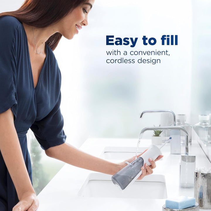 Oral-B Water Flosser Advanced | Portable Cordless Oral Irrigator with Oxyjet Technology