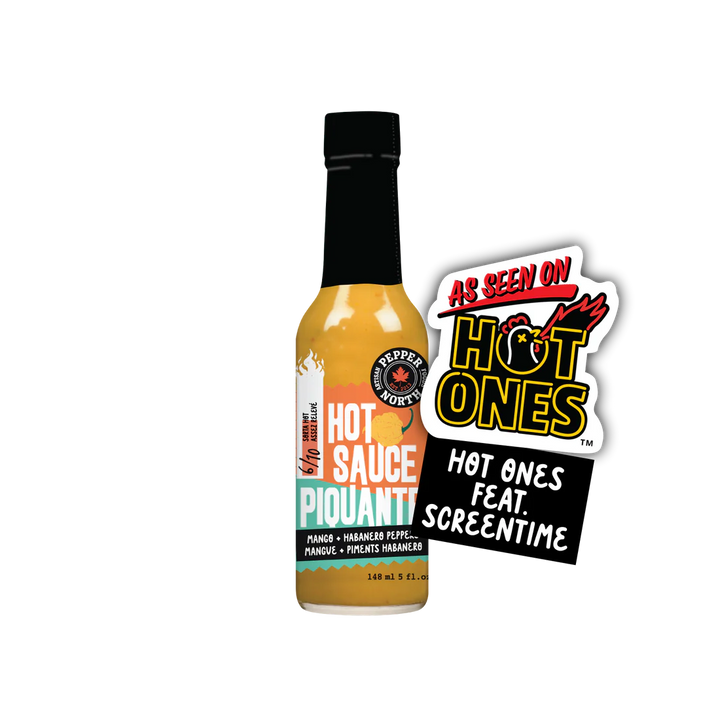 Pepper North Bajan Style Mango Habanero Hot Sauce - 3 Pack x 5oz