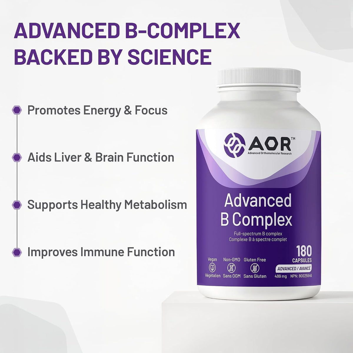 Detailed high-resolution macro shot showcasing clean chlorophyll-infused green capsules of AOR Activated B Complex to illustrate purity.