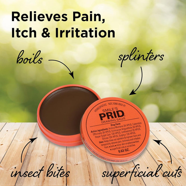 PRID Drawing Salve – Pain Relief & Skin Irritation Ointment