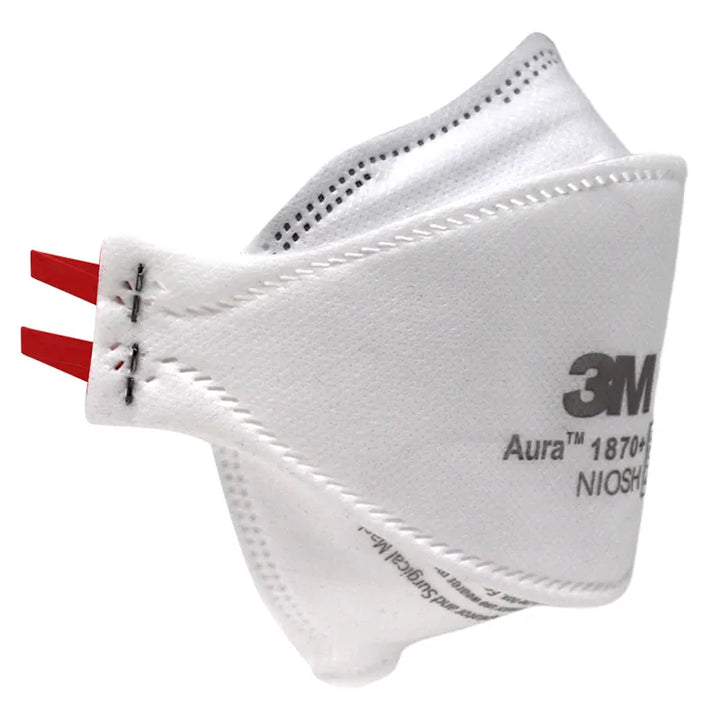 3M™ Aura™ 1870+ Health Care Particulate Respirator & Surgical Mask, N95 (NIOSH Approved)