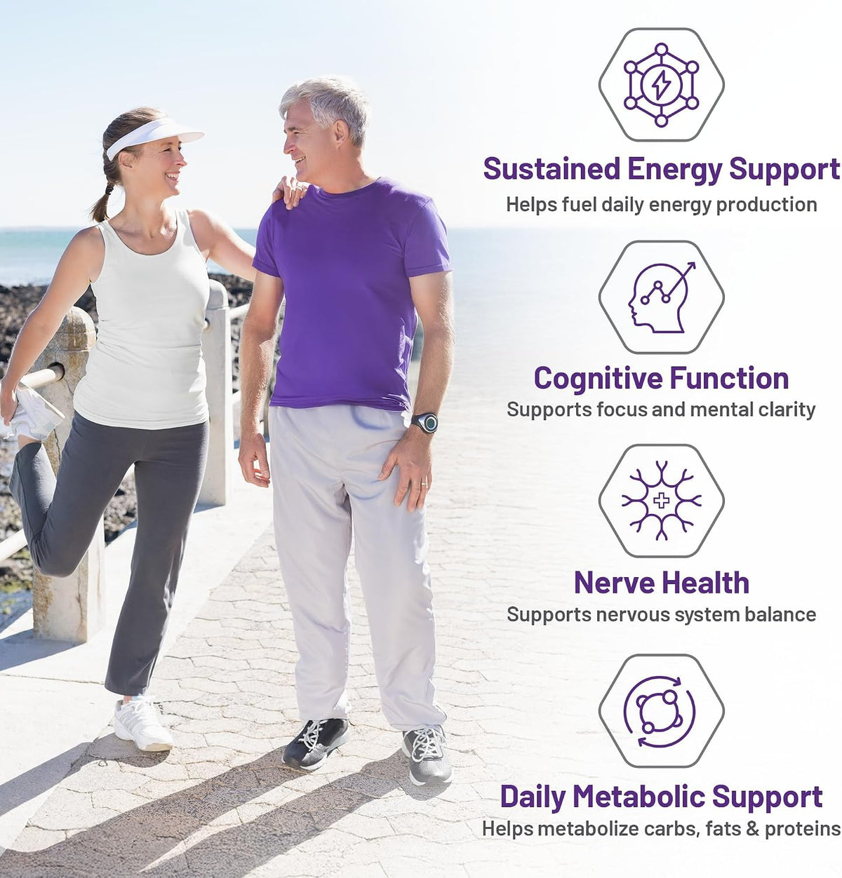 Professional setting showing a focused professional taking an AOR Activated B Complex capsule to maintain cognitive clarity and energy