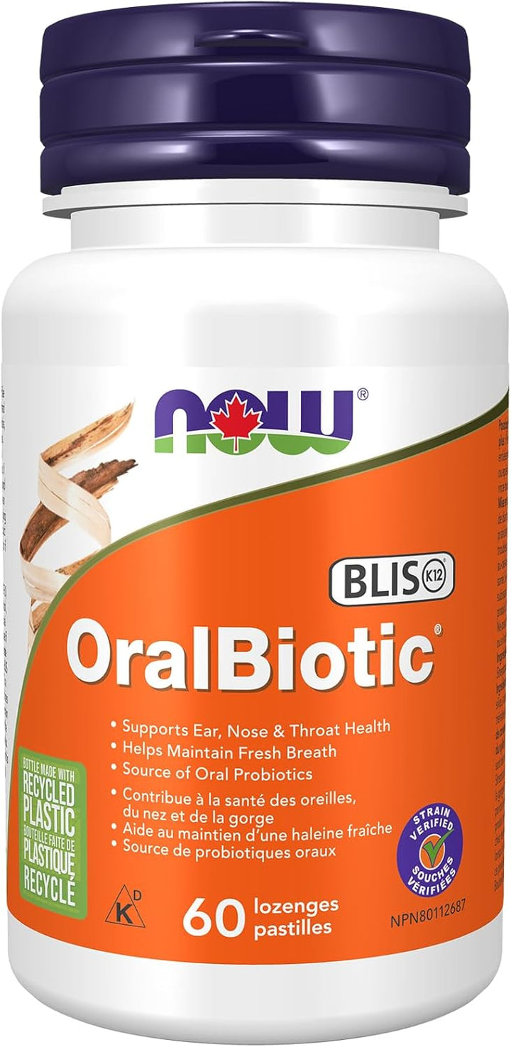 NOW Supplements OralBiotic | Developed for Adults & Children