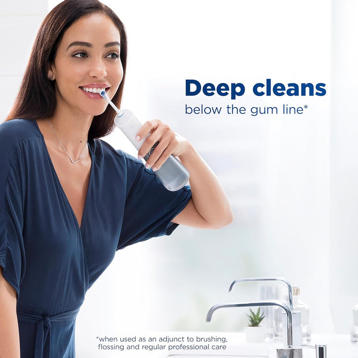 Oral-B Water Flosser Advanced | Portable Cordless Oral Irrigator with Oxyjet Technology