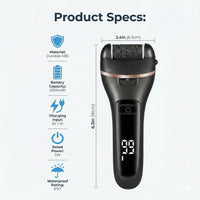 18 Piece Electric Foot Callus Remover Kit