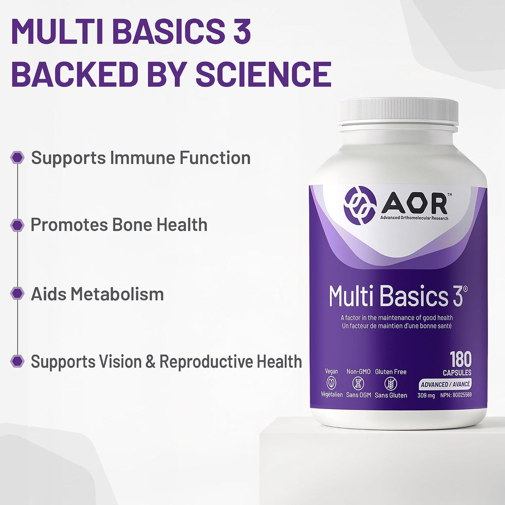 Angled view of the multivitamin pack, with the front and one side panel visible