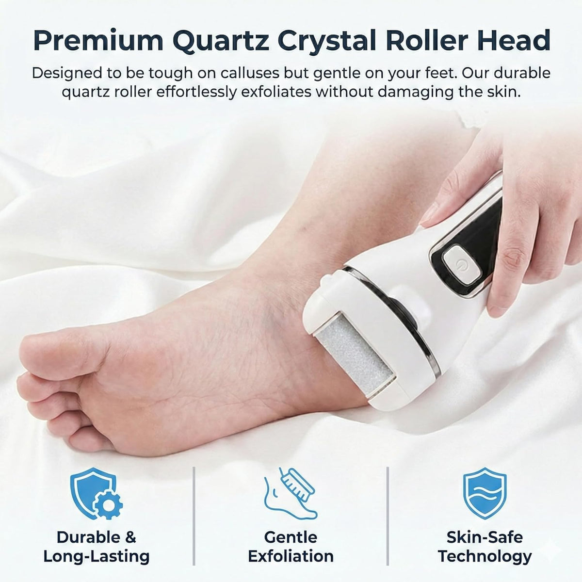 18 Piece Electric Foot Callus Remover Kit