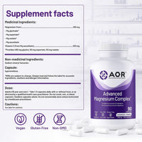 One capsule shown beside the pack for scale, from the vegan, non-GMO formulation