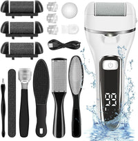 18 Piece Electric Foot Callus Remover Kit
