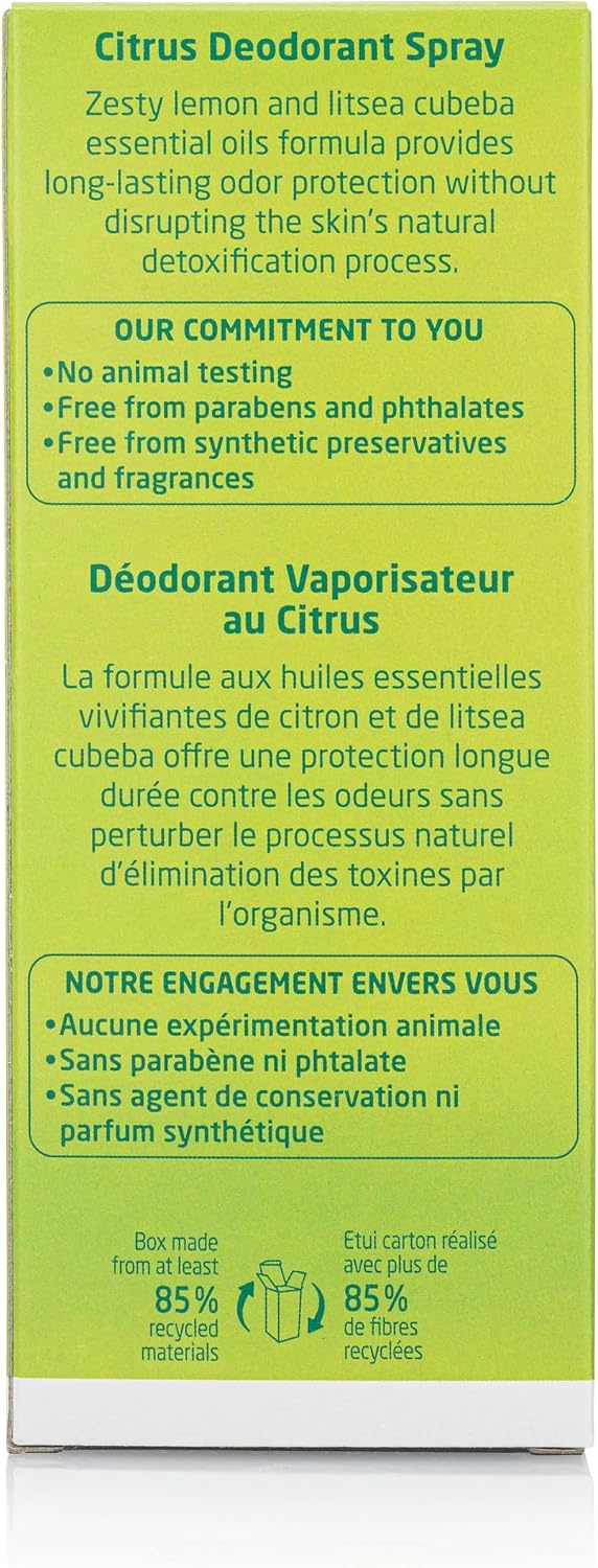 Weleda Citrus 24H Deodorant, 100 mL