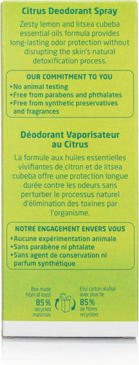 Weleda Citrus 24H Deodorant, 100 mL
