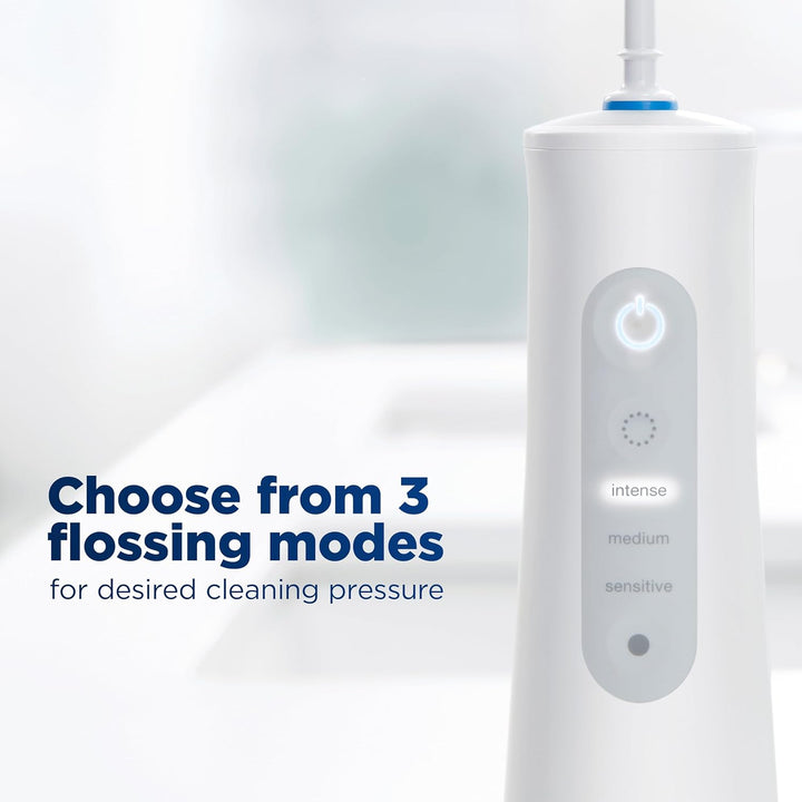 Oral-B Water Flosser Advanced | Portable Cordless Oral Irrigator with Oxyjet Technology