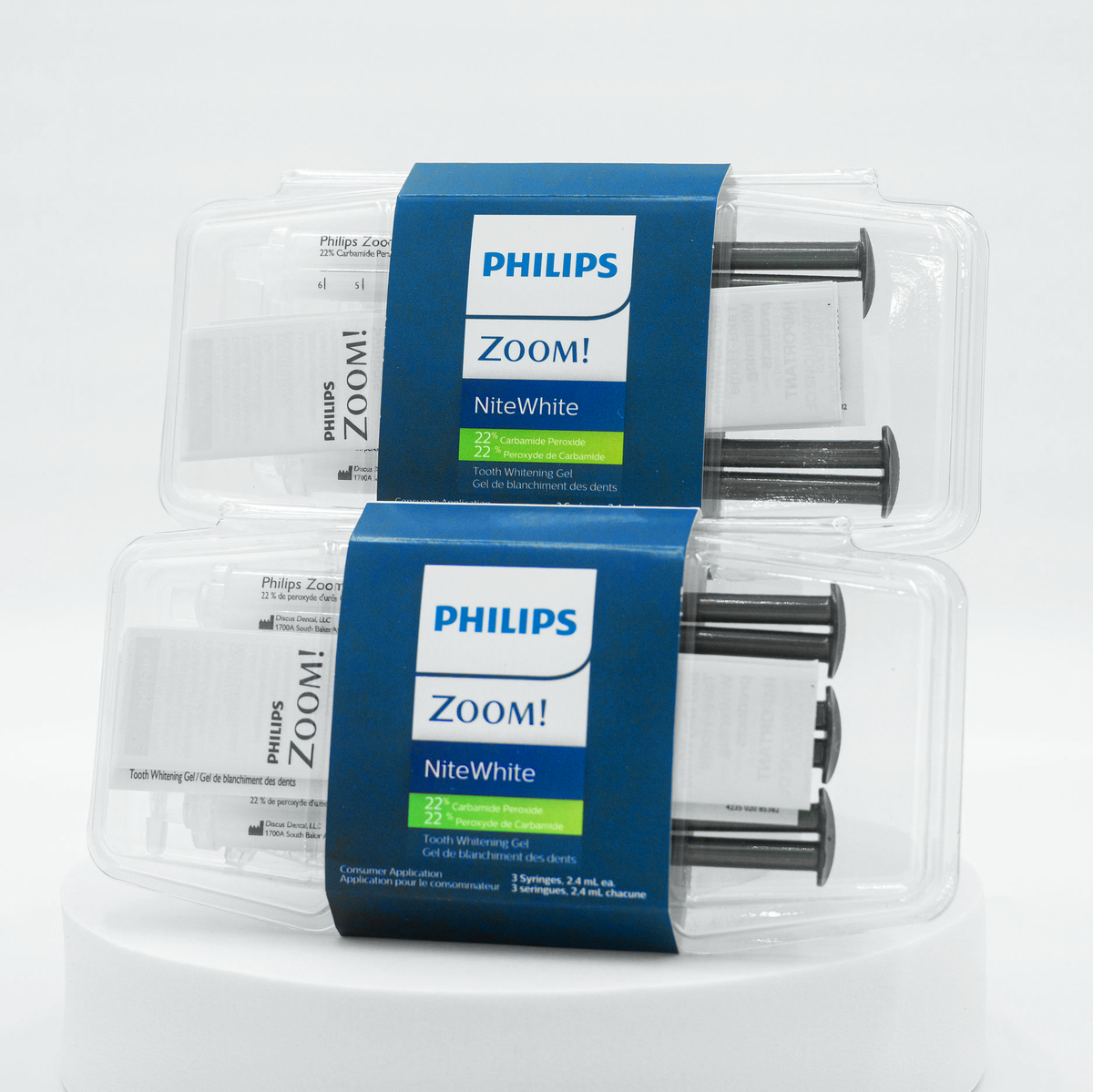 PHILIPS Zoom NiteWhite 22% 3 Syringes for Teeth Whitening Nite White | PRE-ORDER SHIPS AUGUST 18-22