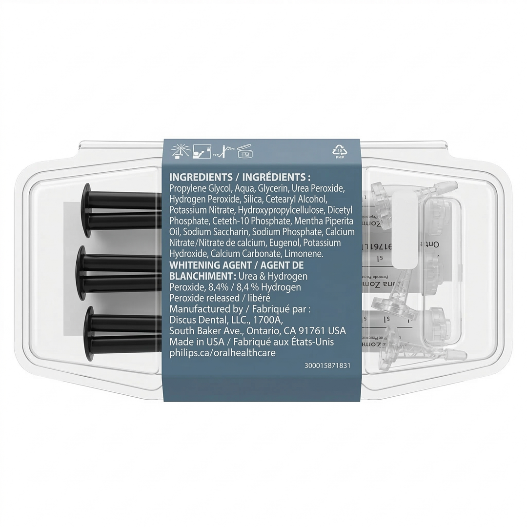 PHILIPS Zoom NiteWhite 22% 3 Syringes for Teeth Whitening Nite White