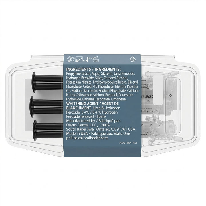 PHILIPS Zoom NiteWhite 22% 3 Syringes for Teeth Whitening Nite White