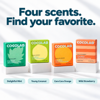 COCOLAB Cocofloss Coconut Oil Infused Woven Dental Floss, 30 m