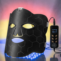 LED Light Therapy Mask, Red, Blue, Yellow, Near-Infrared Light Therapy Mask by Quantum Lux