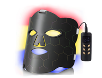 LED Light Therapy Mask, Red, Blue, Yellow, Near-Infrared Light Therapy Mask by Quantum Lux