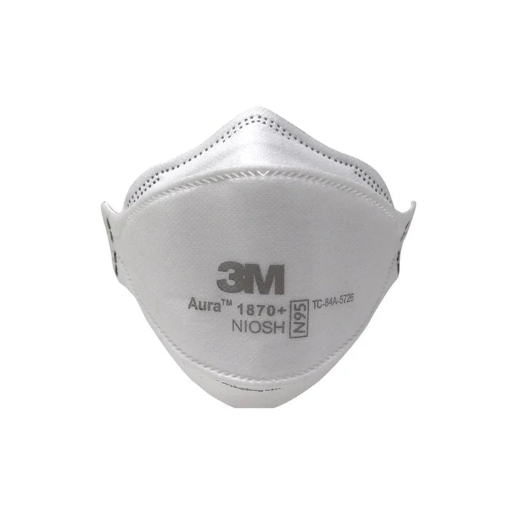 3M™ Aura™ 1870+ Health Care Particulate Respirator & Surgical Mask, N95 (NIOSH Approved)