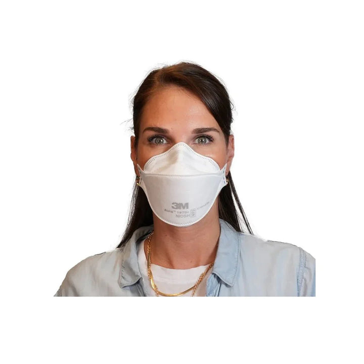 3M™ Aura™ 1870+ Health Care Particulate Respirator & Surgical Mask, N95 (NIOSH Approved)